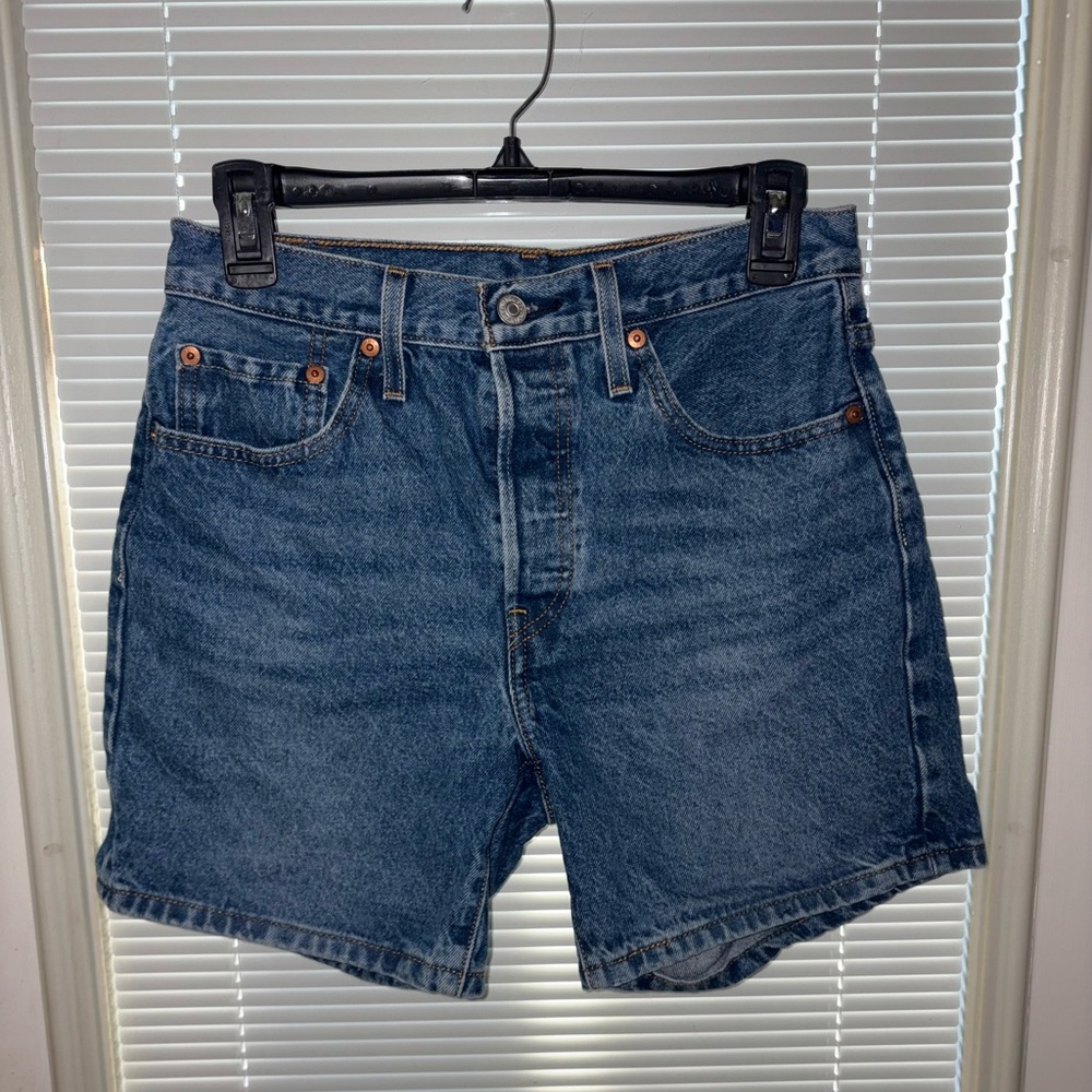 Levi's Women's Blue Jean Shorts